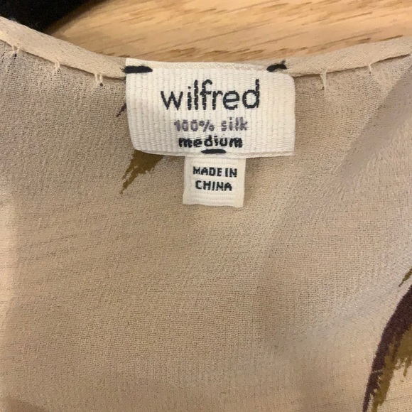 Wilfred 100% Silk Sleeveless Blouse - Picture 5 of 5